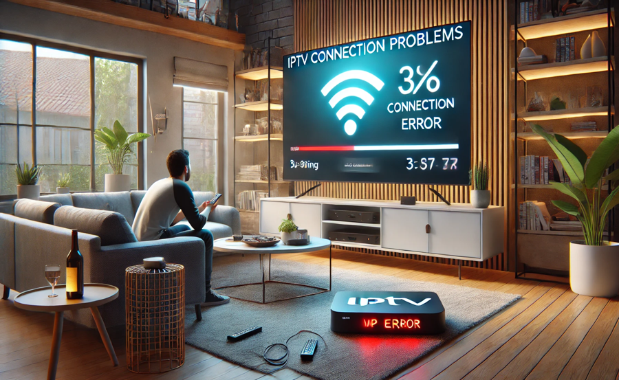 IPTV connection error